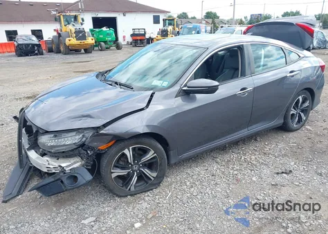 2016 Honda Civic Touring from USA, damaged, VIN 2HGFC1F9XGH631536